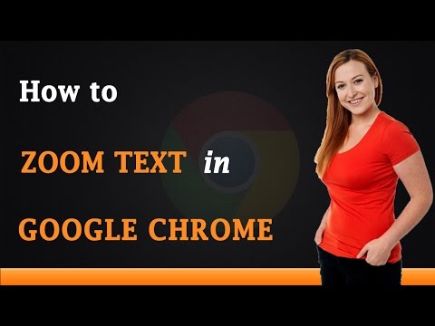 how to adjust zoom in chrome