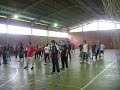 Aula de Educação Física com Spinning no Poli 3