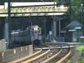 SEPTA Trains 6378,373 and 6380 Woodbourne Station 8/12/08