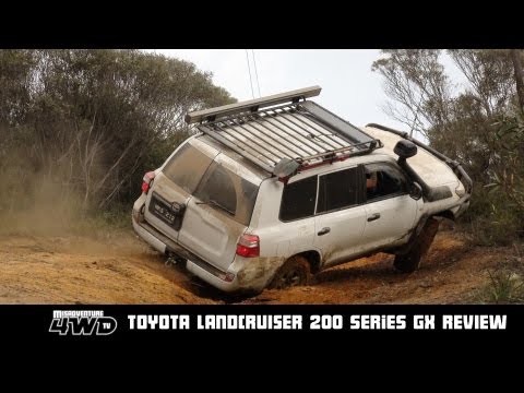 landcruiser - A complete offroad 4WD test and review of the new 200 Series GX Toyota Landcruiser including the Spanish Steps, Ranger Bobs and sections of the Poweline Trac...