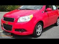 We areproud to present this 2010 Chevrolet Aveo. Please visit our website at and if you have any questions you can always call us at . We've been honored to serve the Alpharetta GA area, we promise that your experience at our dealership will exceed your expectations! Year 2010 Make: Chevrolet Model: Aveo Engine: Gas 4-Cylinder 1.6L/97.5 Trans.: Automatic Exterior: Victory Red Miles: 10 Interior: BLACK TEAM CHEVROLET AT NORTHPOINT 2175 Mansell Road Alpharetta, GA 30004 2010 Chevrolet Aveo Alpharetta GA