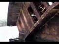 Old sunk tugboat on Escatawpa River Mississippi