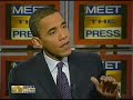 Tim Russert Interviews Barack Obama