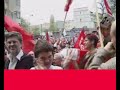 �Abajo la burgues�a roja! -1ro. de Mayo 2005 en Varsovia