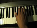 Chris Brown 'Up 2 you' piano Tutorial