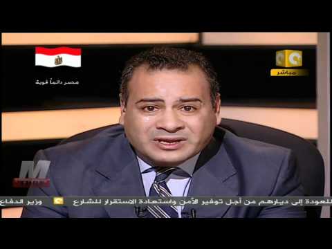 جابر القرموطي يبكي على مبارك فى برنامج مانشيت