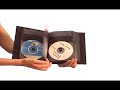 Small size CD DVD Storage Organizer binder for 24 CD/DVD\