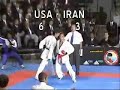 WKF Karate 2004 George Kotaka vs. Amozadeh Mexico WKF Karate 2004 George Kotaka vs. Amozadeh Mexico