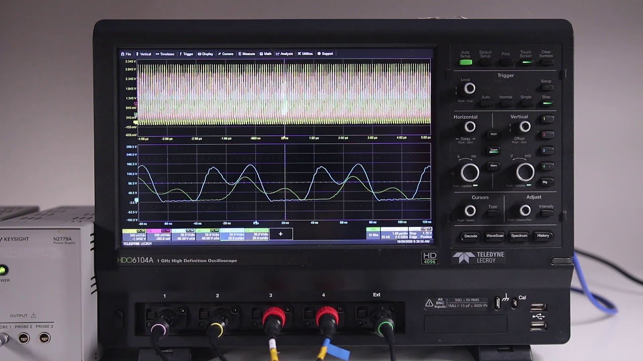Load Characterisation from Switching Waveforms