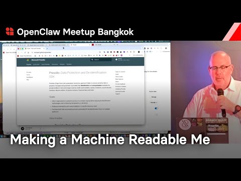 Making a Machine Readable Me