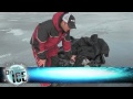 Ice Fishing Video St. Louis River Dangerous Ice & Walleye - On Ice (#0019)