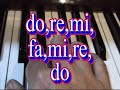 Ejercicio piano: do,re,mi,fa,sol Ejercicio piano: do,re,mi,fa,sol