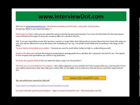 how to avoid question about salary