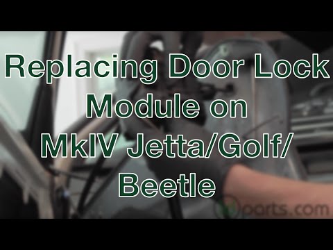 how to remove door lock golf v