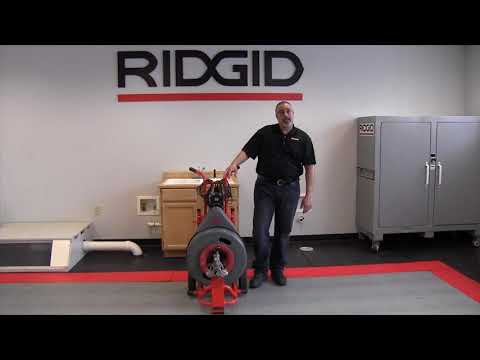Meet the RIDGID K7500 professional drain cleaning machine