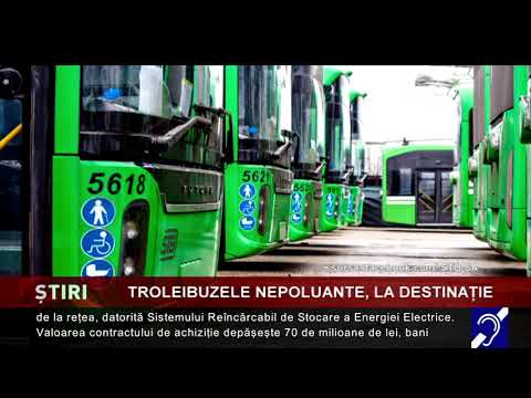 Troleibuzele autonome Yutong U12, la destinație