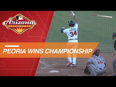 Video: Braxton Davidson's walk-off homer wins Fall League Championship