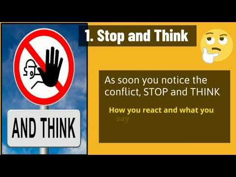 Conflict Resolution - Learning to Deal With Conflict