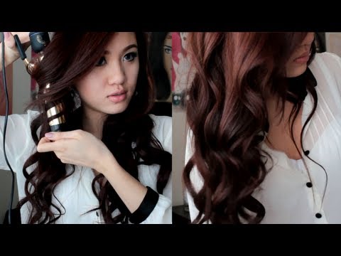 how to use a 1 inch curling iron