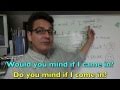 「英会話」Do you mind?