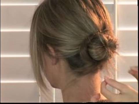 Tips for Long Hairstyles : How to Do a Basic Bun: Long Hairstyles Tips for Long Hairstyles : How to Do a Basic Bun: Long Hairstyles