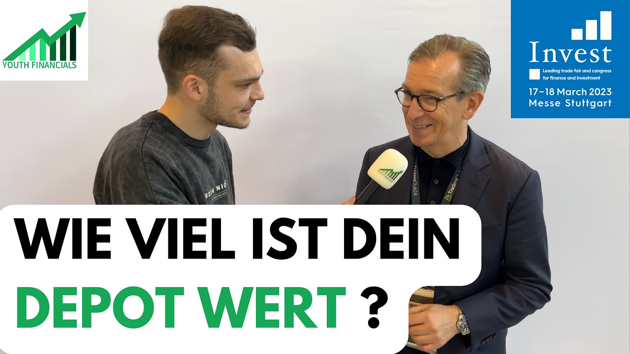 WIE GROß IST DEIN DEPOT ? 💰📈 | 2. Teil der Umfragen Invest Messe Stuttgart 2023 | Youth Financials
