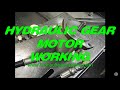 Hydraulic gear motor, how it works