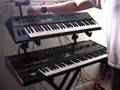Yamaha AN1X Step Sequencer on a Jupiter 8