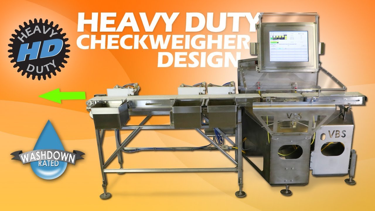 Versatile Industrial Heavy Duty In Motion Checkweigher