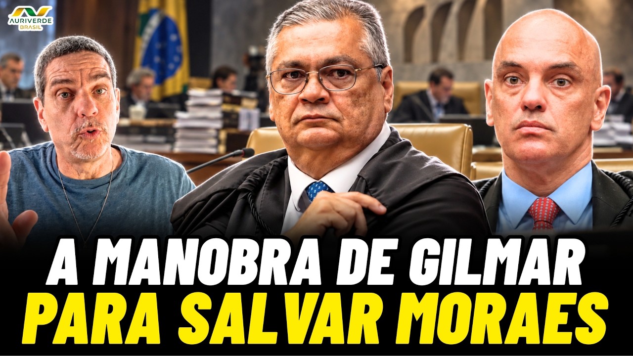Fachin entrega a Gilmar Mendes comando de sessão sobre investigação contra Moraes