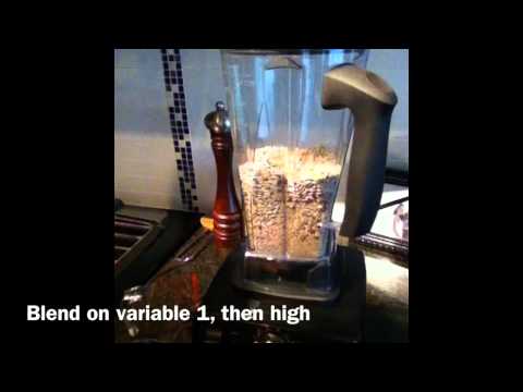 Vitamix: Sunflower Seed Flour (nut free alternative to Almond flour!)