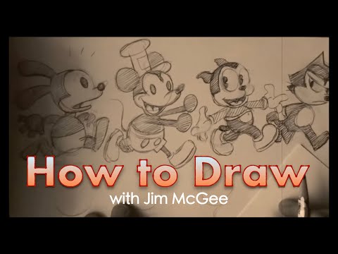how to draw oswald the lucky rabbit