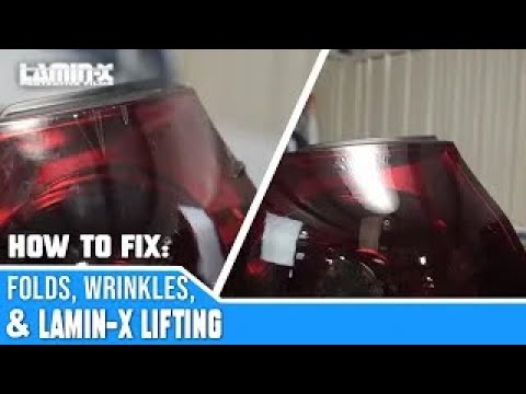 how to remove lamin-x film