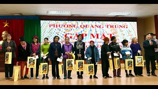 Phường Quang Trung trao quà Tết các gia đình chính sách