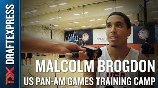 Malcolm Brogdon 2015 US Pan-Am Games Training Camp Interview
