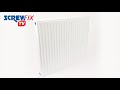 Screwfix Double Panel Single Convector 600 x 700mm