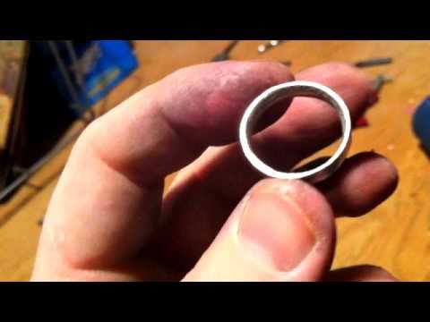 How to Make a Silver Coin Ring - Washington Quarter Style