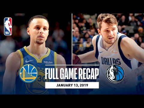 Video: Full Game Recap: Warriors vs Mavericks | Luka & Steph Shine In Dallas