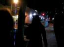 walking in downtown la