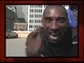 kenny smith jumps over a moving car