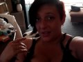 Me, 1 day after Parkpop & the amazing Juliette Lewis. Result: my voice = gone, lol! :P