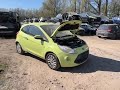 Ford Ka II 1.2 Samochód złomowany (2010, Zielony)
