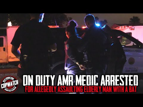 On Duty AMR Medic Arrested for Allegedly Assaulting Elderly Man with a ...