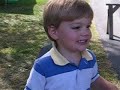 Gavin singing the ABCs