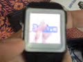 (uploaded by inditik)&nbsp; 1.25in Color LCD MP4 Watch (Black 1GB with FM) 