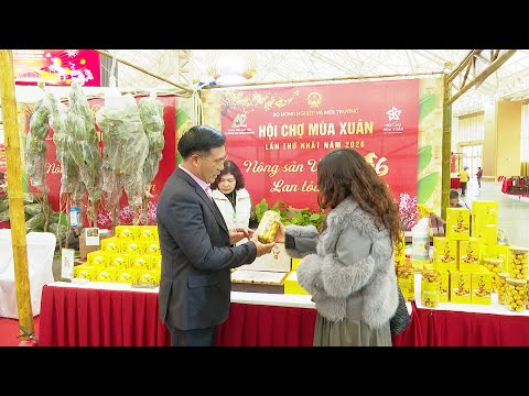 Hội chợ Mùa Xuân lần thứ nhất 2026 - Nơi hội tụ các sản phẩm nông nghiệp sản xuất xanh, chất lượng