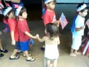 noah's 4th of july parade... maia joins in