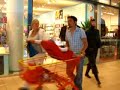 shopping mall fun in rubber