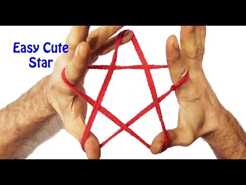 Learn How To Make A Cute Star String Figure/String Trick - Easy Step By Step