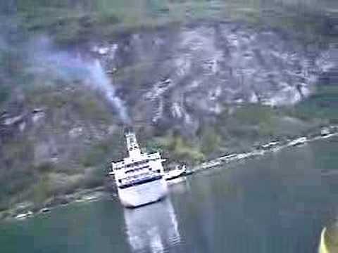 norway geiranger fjord rc heli flight